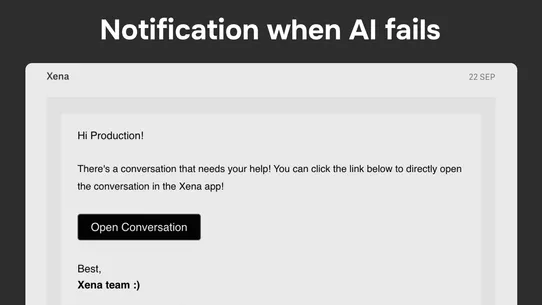 Xena: Live Support Inbox w/ AI screenshot