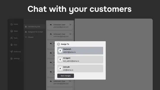 Xena: Live Support Inbox w/ AI screenshot