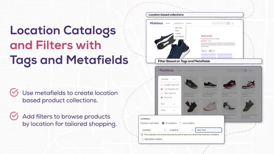 Multi Location Stock info screenshot