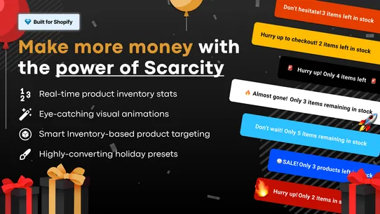 Scarcity++ Low Stock Counter screenshot