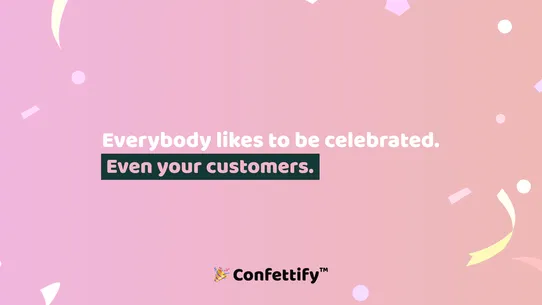 Confettify: Thank You Effects screenshot