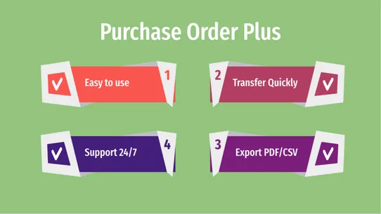 Mimoran: Purchase Orders Plus screenshot