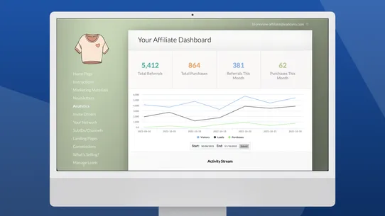 LeadDyno Affiliate Marketing screenshot