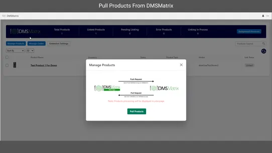 DMSMatrix screenshot