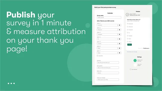 PostSurvey screenshot
