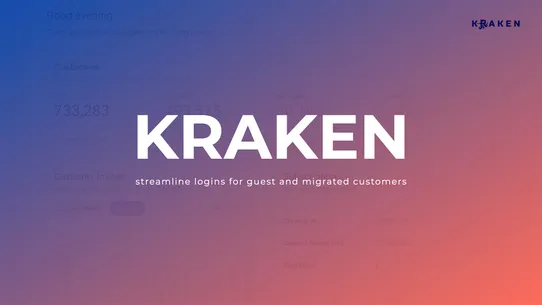 Kraken ‑ Login as a Customer screenshot