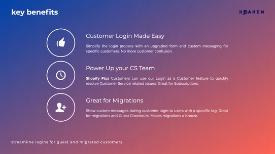 Kraken ‑ Login as a Customer screenshot