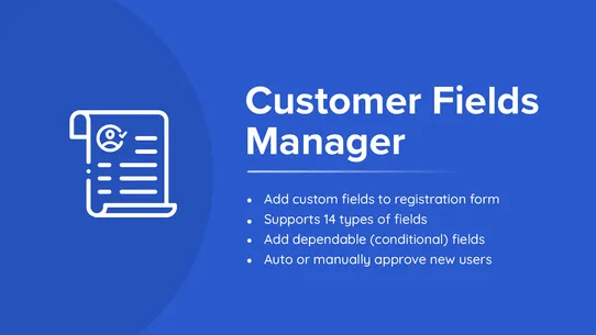 CFM: Customer Fields Manager screenshot