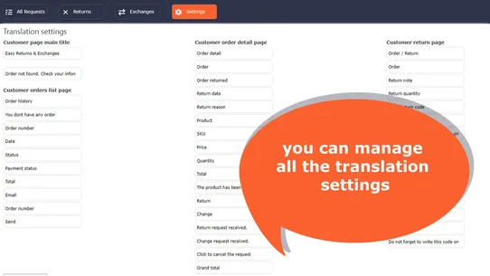 Returnify screenshot