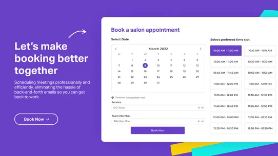 Appointment Booking App Apntly screenshot