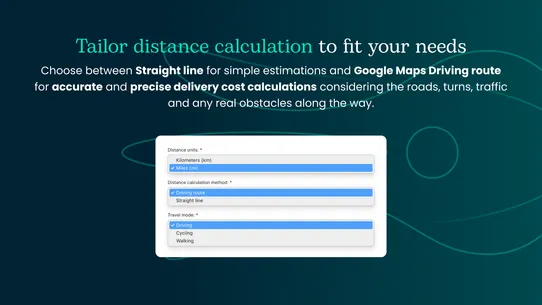 Octolize Distance Based Rates screenshot