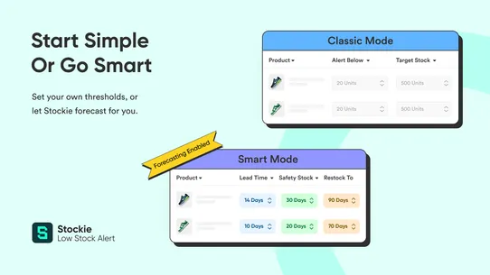 Stockie Low Stock Alert screenshot