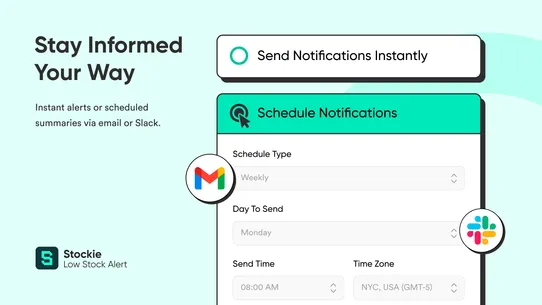 Stockie Low Stock Alert screenshot