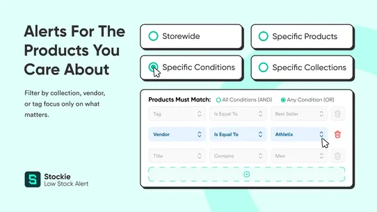 Stockie Low Stock Alert screenshot