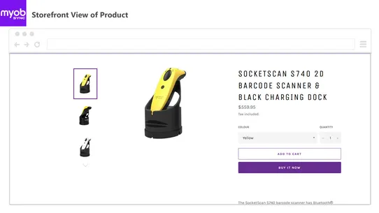 MYOB Sync screenshot