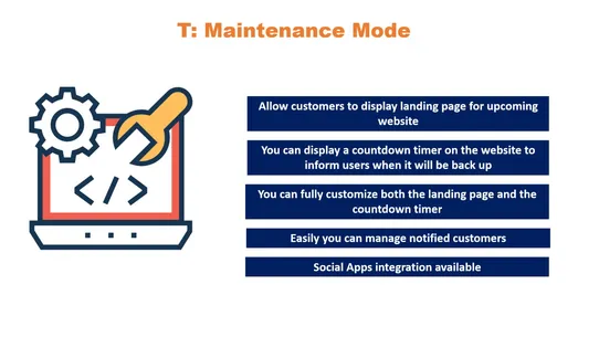 T: Maintenance Mode screenshot