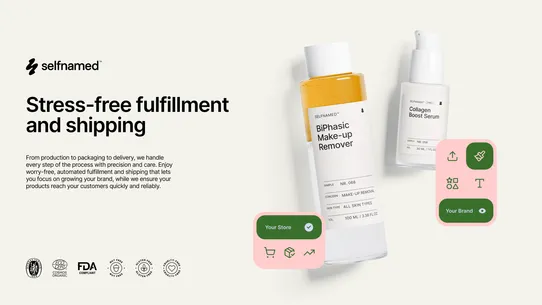 Selfnamed: Cosmetics on demand screenshot