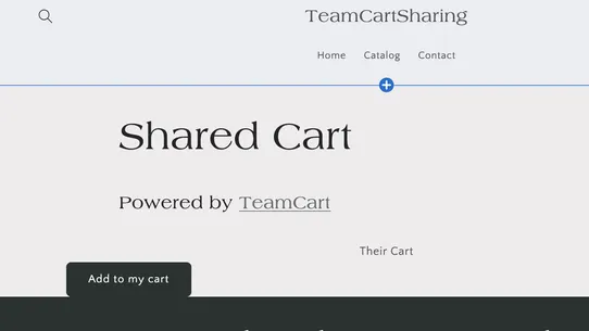 TeamCarts screenshot