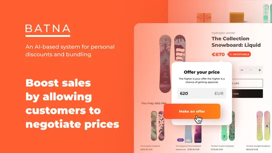 BATNA &quot;Negotiate price&quot; button screenshot