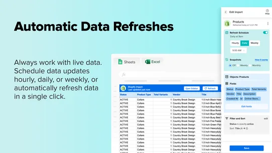 Coefficient ‑ Data Exporter screenshot