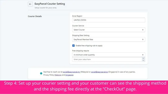 EasyParcel‑ Delivery Made Easy screenshot