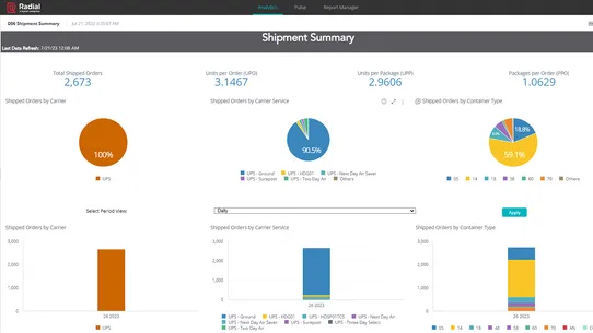 Radial Fulfillment screenshot