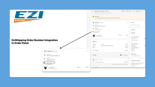 EziShipping Connector screenshot