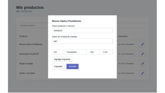 FiscalPOP México screenshot