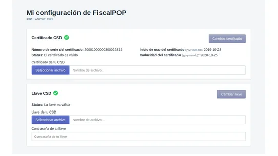 FiscalPOP México screenshot