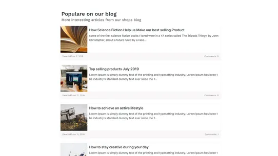 Better Related Blog Posts screenshot