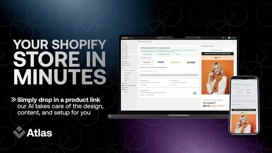 Atlas: AI Store Builder screenshot