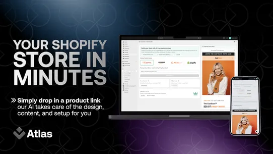 Atlas: AI Store Builder screenshot