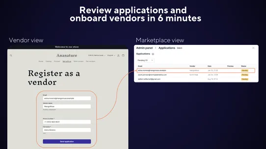 Garnet Multivendor Marketplace screenshot