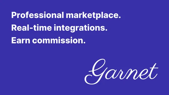 Garnet Marketplace Multivendor screenshot