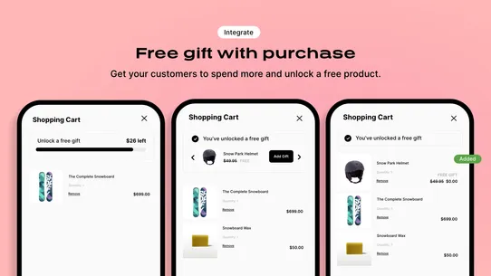 Progressify: Free Shipping Bar screenshot