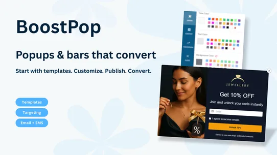 BoostPop: Sales Popups &amp; Bars screenshot
