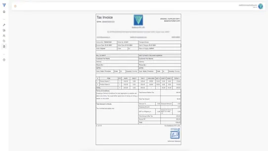 Engees GST Invoices screenshot