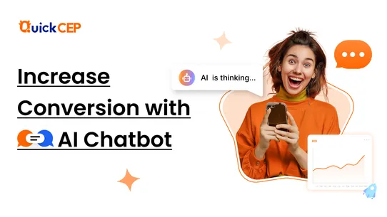 QuickCEP: Live Chat&amp;AI Chatbot screenshot