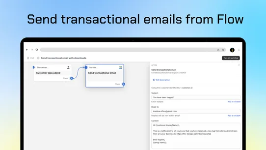 FlowMail screenshot