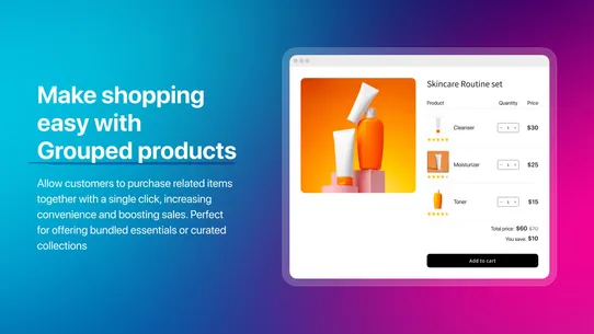MW Product Bundles &amp; Add‑ons screenshot