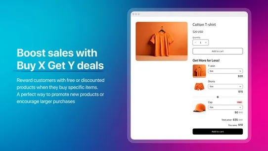 MW Product Bundles &amp; Add‑ons screenshot