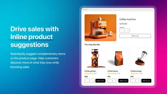 MW Product Bundles &amp; Add‑ons screenshot