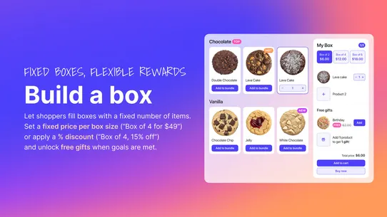 Mix and Match Bundle Builder screenshot