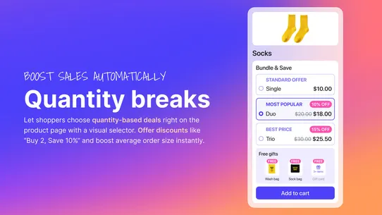 Mix and Match Bundle Builder screenshot