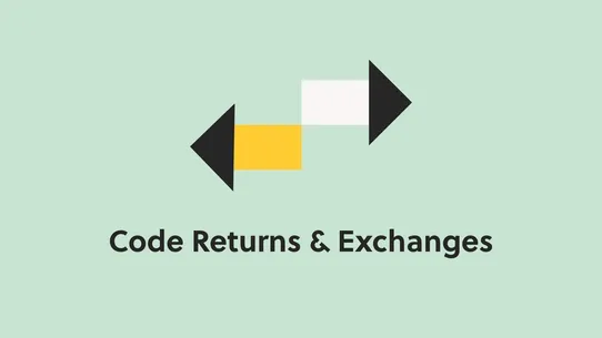 Code Returns &amp; Exchanges screenshot