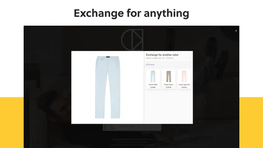 Code Returns &amp; Exchanges screenshot
