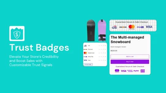 ShopClimb ‑ Trust Badges screenshot