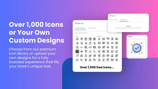 PX Trust Badges &amp; Icons screenshot