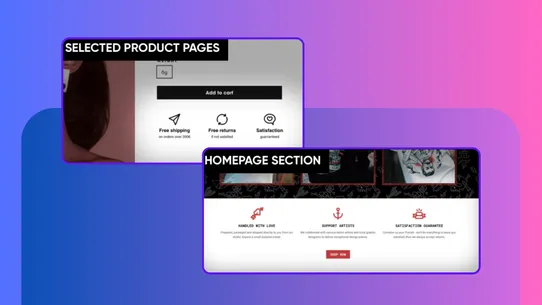 PX Trust Badges &amp; Icons screenshot