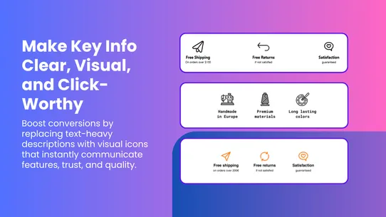 PX Trust Badges &amp; Icons screenshot